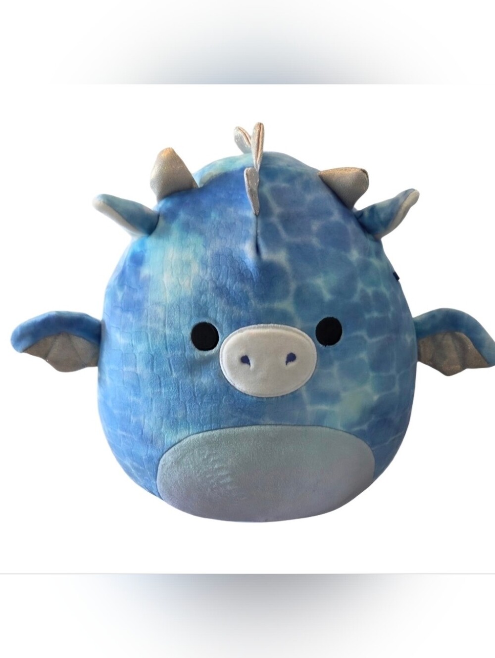 Squishmallows Dominic the Blue Dragon Plush 11" Wingspan 9" Soft Jazwares 2025